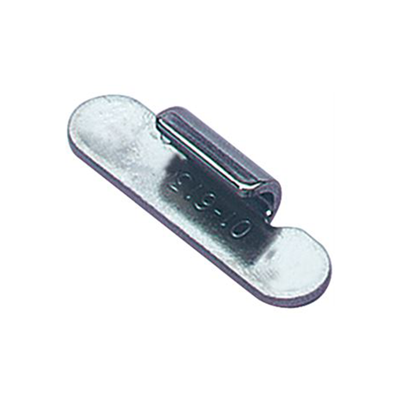 Catch plate, untreated steel, flat mounting, L=10,5mm, B=38,2mm, H=8mm