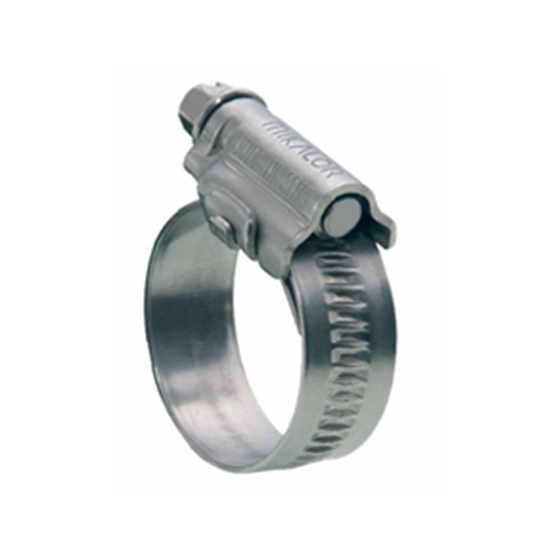 Complete hose clamp, electro zinc plated steel, Diameter range: 70-90mm, T= 0,8mm, torque= 6,8Nm, Load class= Medium
