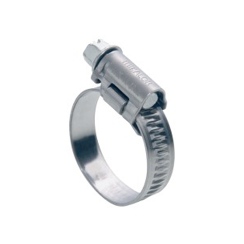 Complete hose clamp, stainless steel, Diameter range: 40-60mm, T= 0,75mm, torque= 4Nm, Load class= Medium