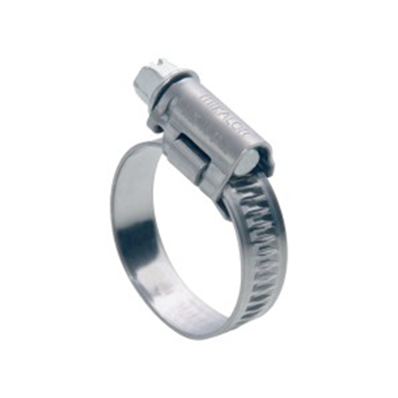 Complete hose clamp, stainless steel, Diameter range: 60-80mm, T= 0,75mm, torque= 4Nm, Load class= Medium