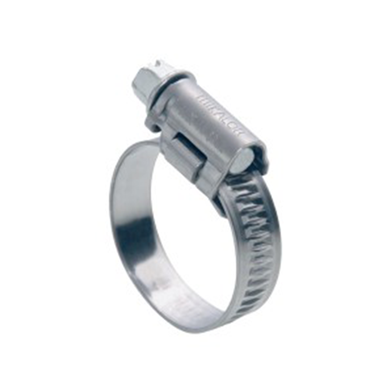 Complete hose clamp, stainless steel, Diameter range: 70-90mm, T= 0,75mm, torque= 4Nm, Load class= Medium
