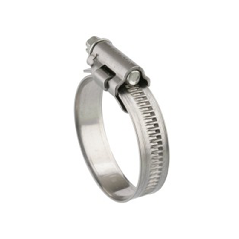 Complete hose clamp, stainless steel, Diameter range: 60-80mm, T= 0,85mm, torque= 7Nm, Load class= Medium