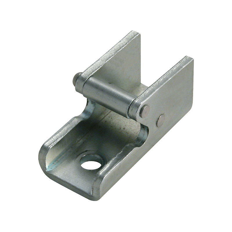 Catch plate, electro zinc plated steel, flat mounting, L=75mm, B=36mm, H=37,8mm