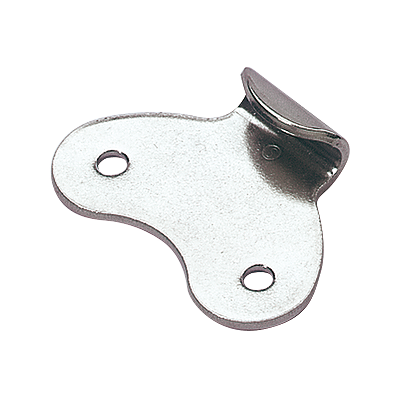 Catch plate, ubehandlet stainless steel, flat mounting, L=39,6mm, B=56,4mm, H=12,7mm