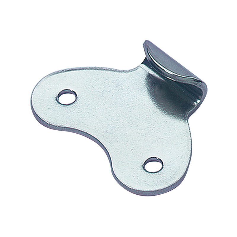 Catch plate, electro zinc plated steel, flat mounting, L=39,6mm, B=56,4mm, H=12,7mm