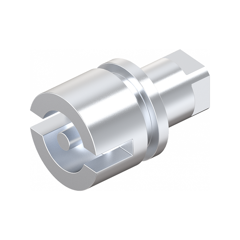 Insert, DIN 3, die-cast zinc, screw-on