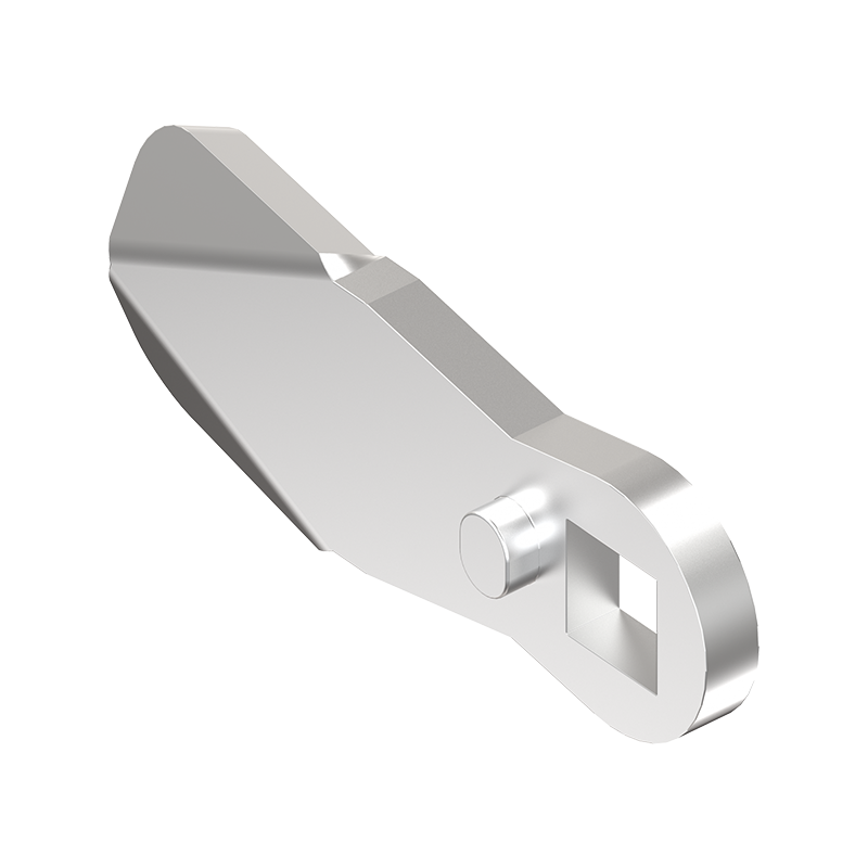 Cam, standard, acid proof stainless steel, L=45, B=19, offset height=0 mm