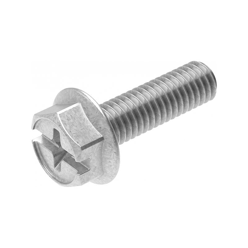 Screw, steel, M6x20