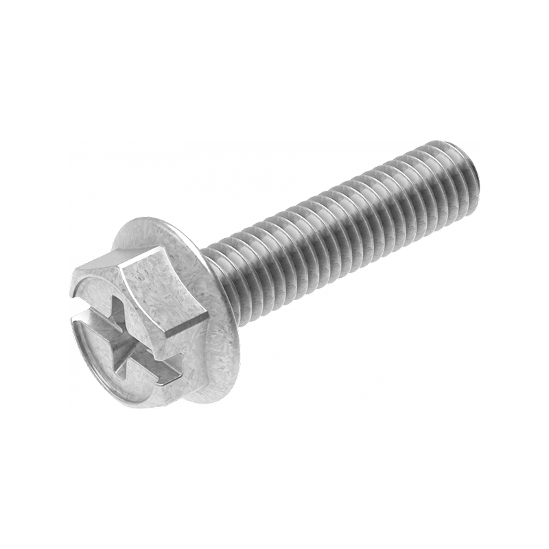 Screw, steel, M6x25