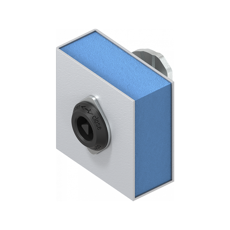 Anti-rotation device, die-cast zinc, offset=-2