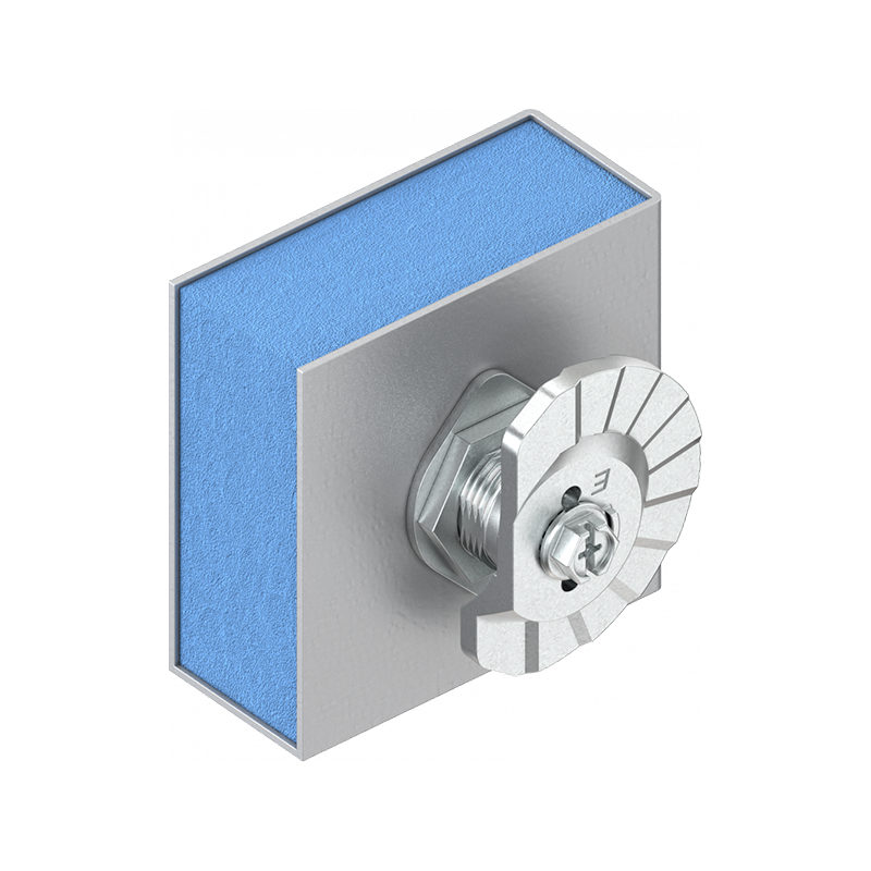 Anti-rotation device, die-cast zinc, offset=-2