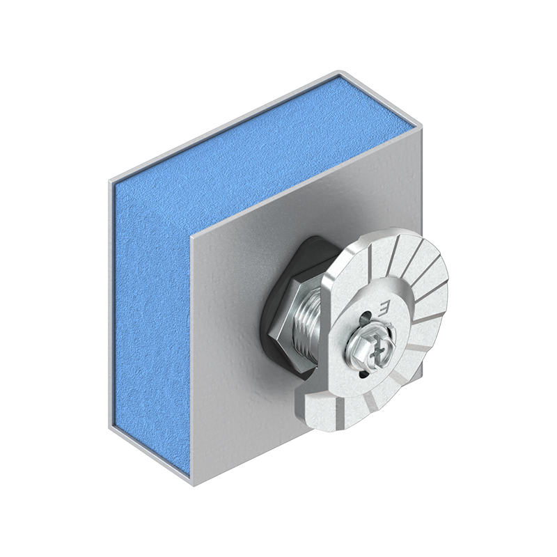 Anti-rotation device, die-cast zinc, offset=-2