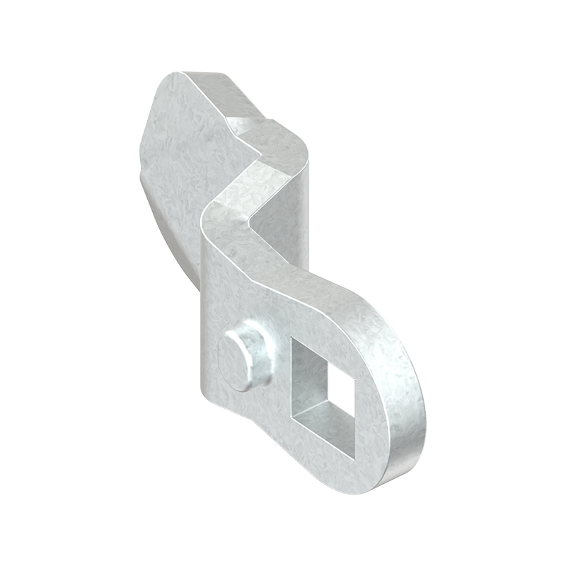 Cam, standard, steel, L=35, B=19, offset height=10 mm