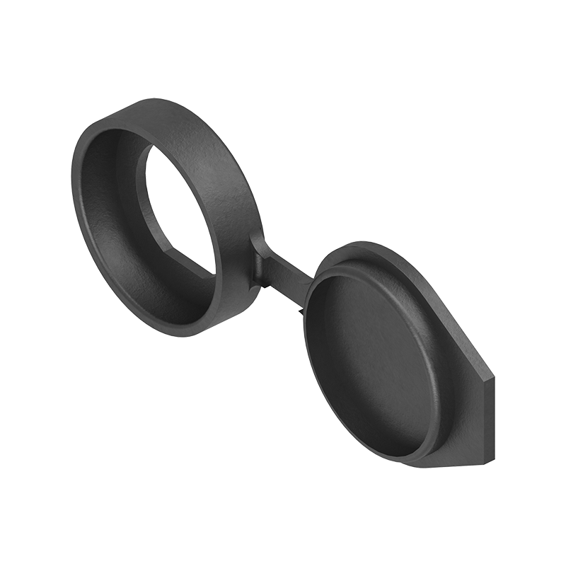 Dust cap, polypropylene, H=12, offset=-2