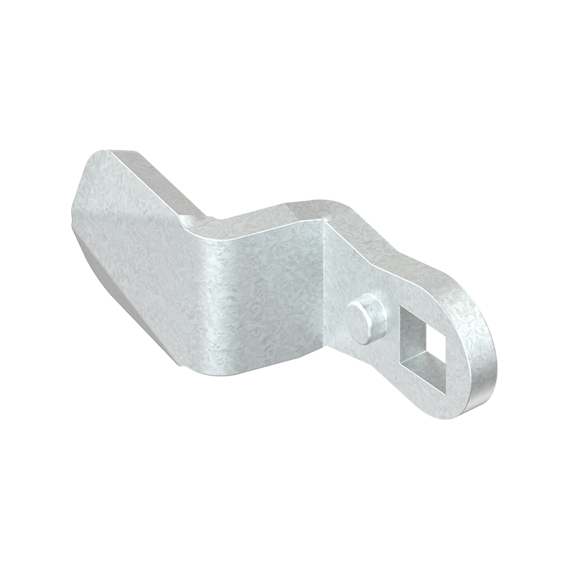 Cam, standard, steel, L=53, B=19, offset height=-16 mm