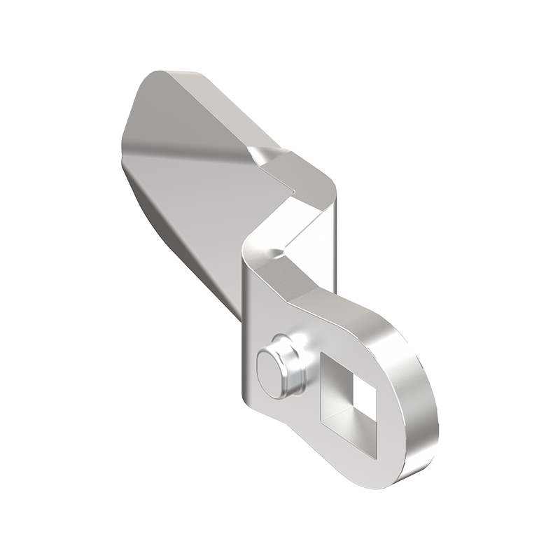 Cam, standard, stainless steel, L=45, B=19, offset height=27 mm