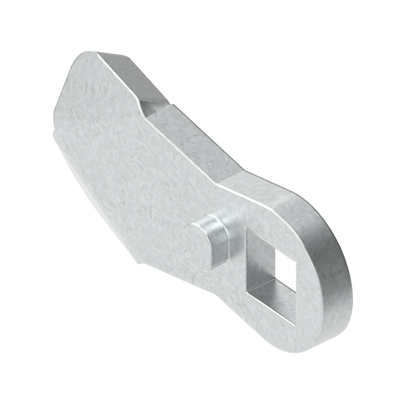 Cam, standard, steel, L=25, B=19, offset height=0 mm