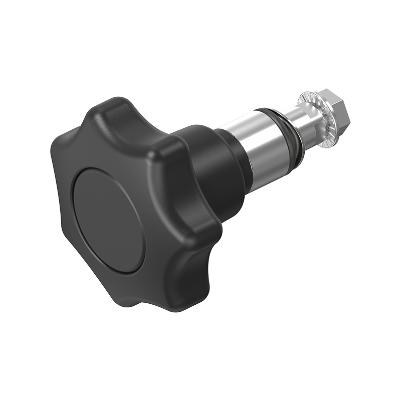 Insert, star knob, stainless steel