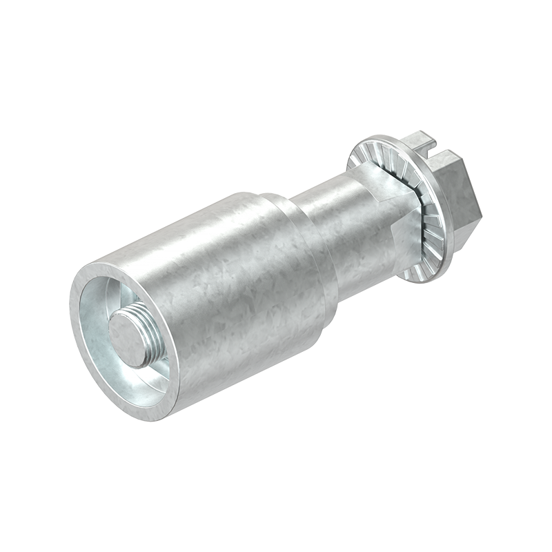 Adapter, die-cast zinc, GH=40mm