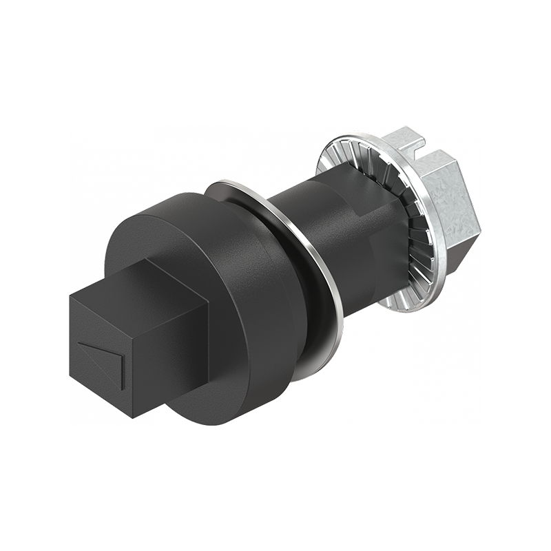 Insert, square 7, glass fiber reinforced polyamide