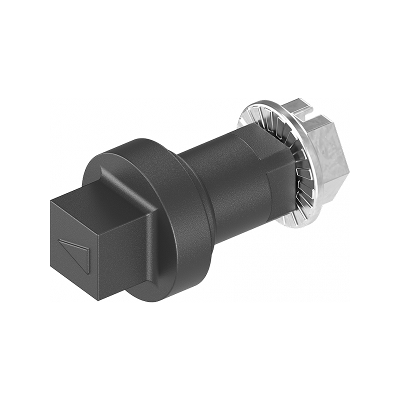 Insert, square 8, glass fiber reinforced polyamide