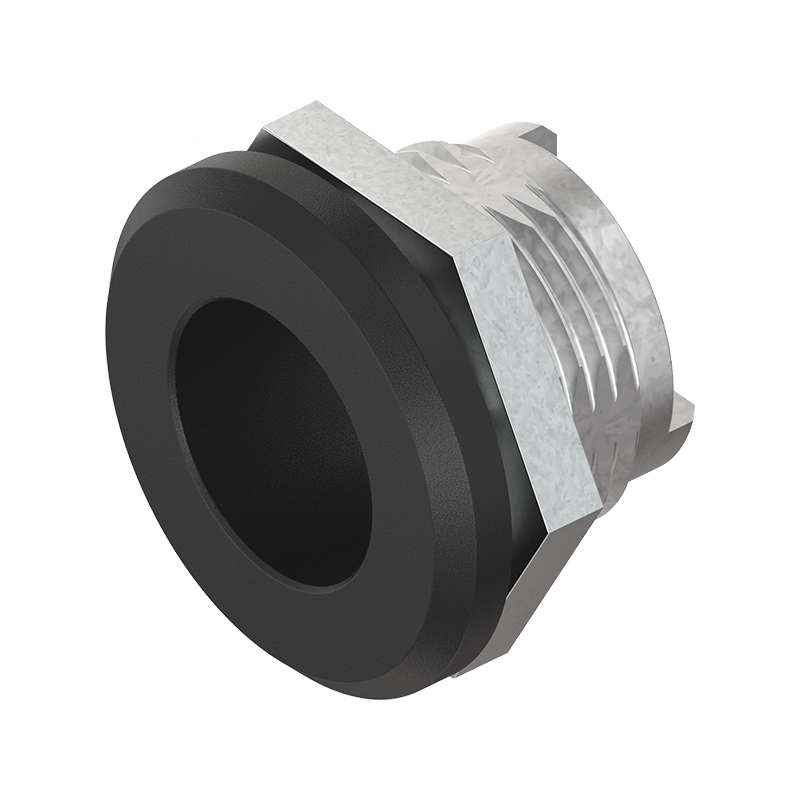 Housing, standard, die-cast zinc, D=30, GH=18, plate thickness=1,2-8 mm