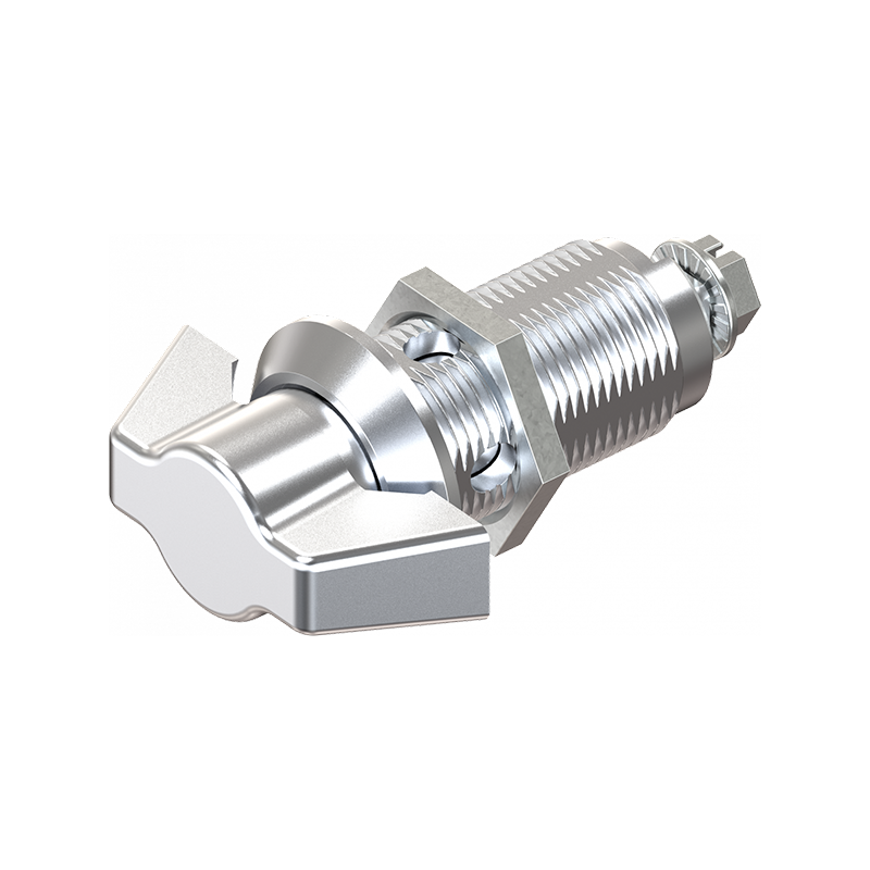 Housing with wing handle, non locking, die-cast zinc, L=50mm, GH=40mm, plate thickness=1,5-30mm