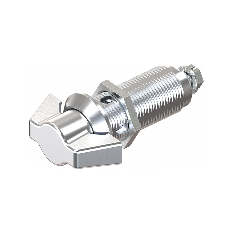 Housing with wing handle, non locking, die-cast zinc, L=50mm, GH=40mm, plate thickness=1,5-30mm