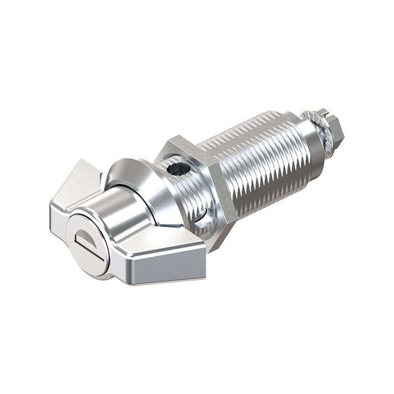 Housing with wing handle, keyed alike ek333, die-cast zinc, L=50mm, GH=50mm, plate thickness=1,5-40mm