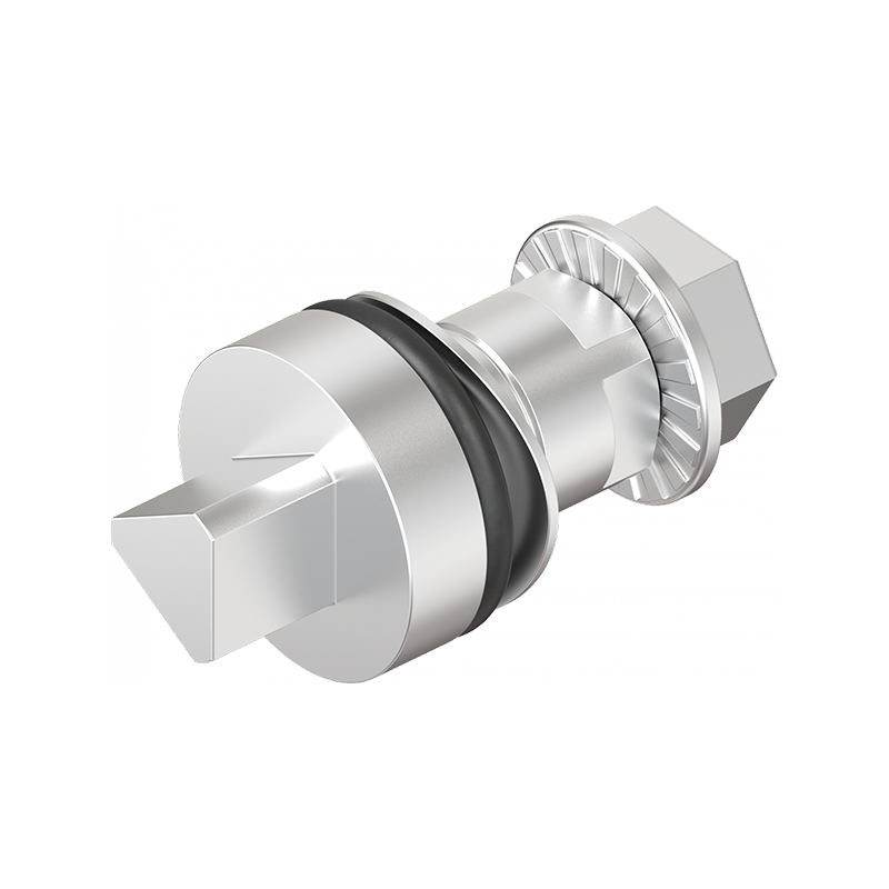 Insert, triangular 7, stainless steel