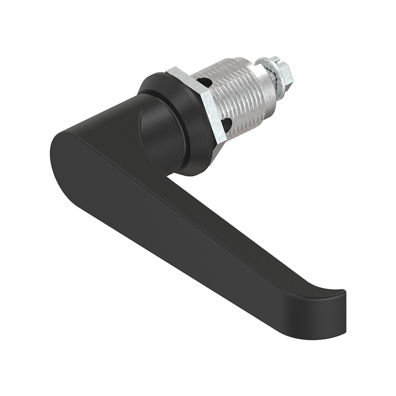 Housing with L-handle, non locking, die-cast zinc, L=105mm, GH=30mm, plate thickness=1,5-20mm