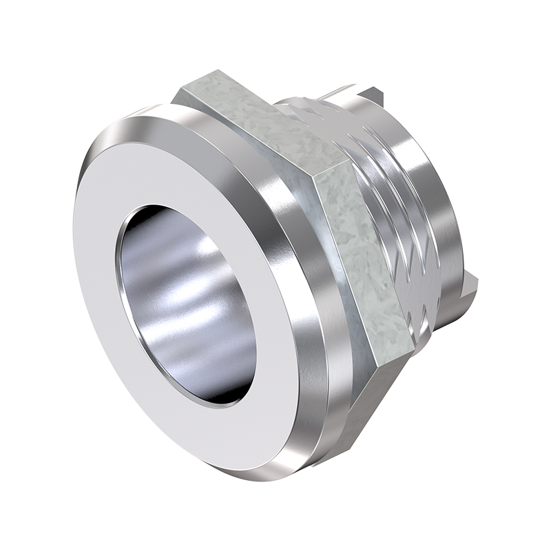 Housing, standard, die-cast zinc, D=30, GH=18, plate thickness=1,2-8 mm