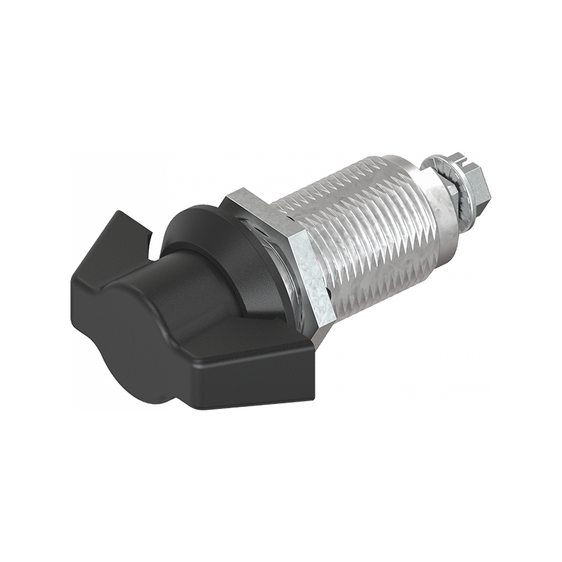 Housing with wing handle, non locking, die-cast zinc, L=50mm, GH=40mm, plate thickness=1,5-30mm