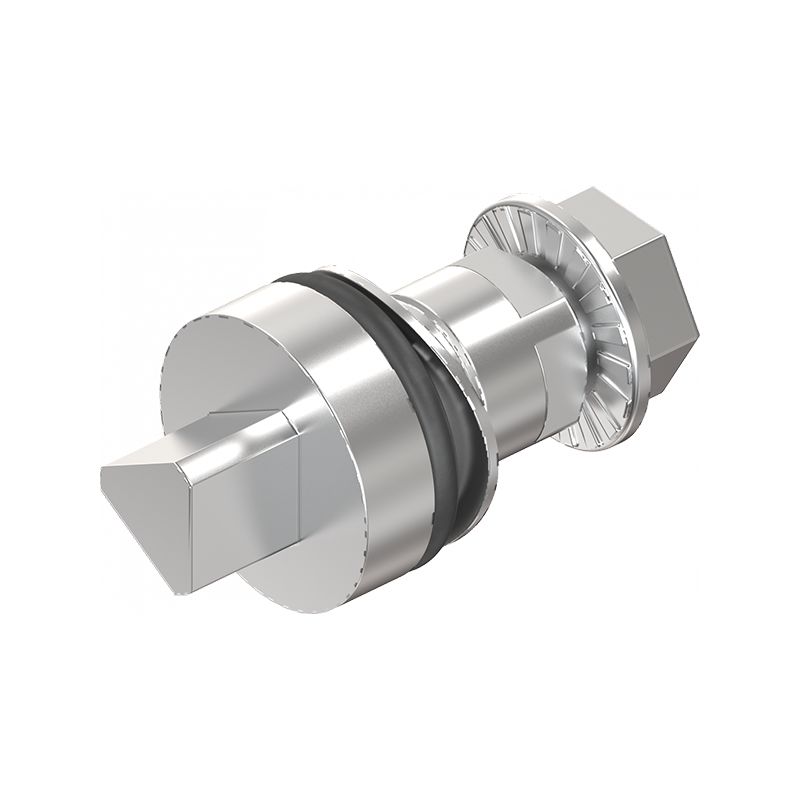 Insert, triangular 7, acid proof stainless steel