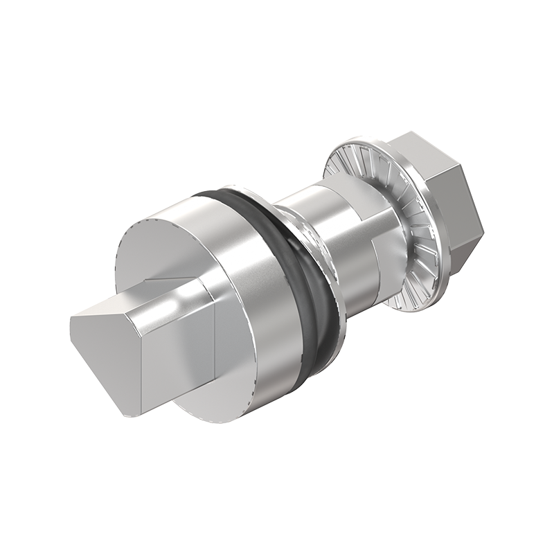 Insert, triangular 8, acid proof stainless steel