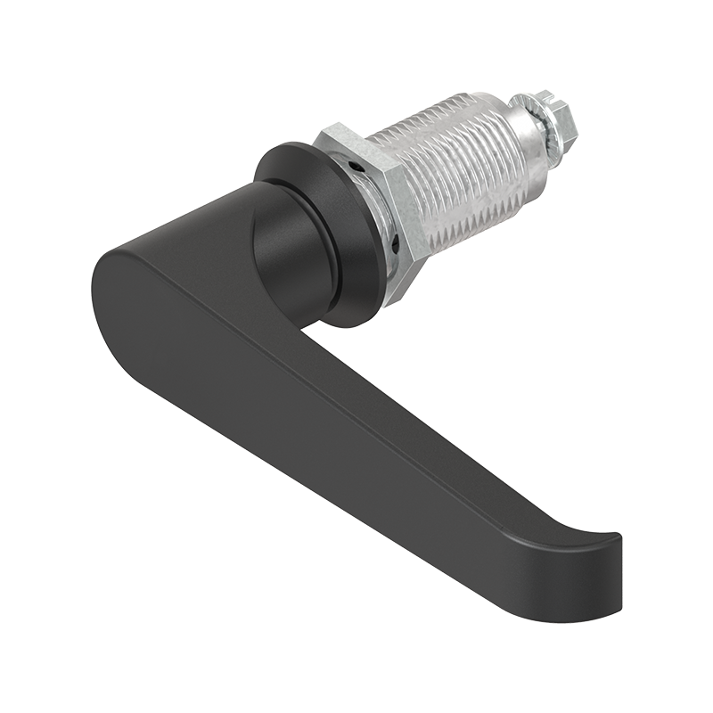 Housing with L-handle, non locking, die-cast zinc, L=105mm, GH=40mm, plate thickness=1,5-30mm