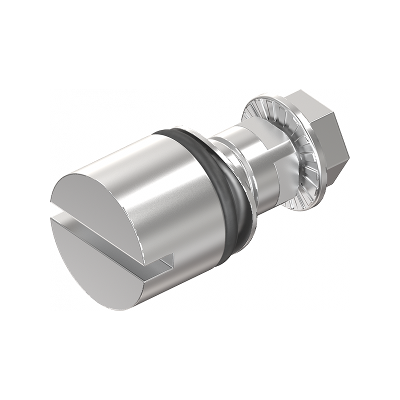 Insert, slot 2x4, acid proof stainless steel