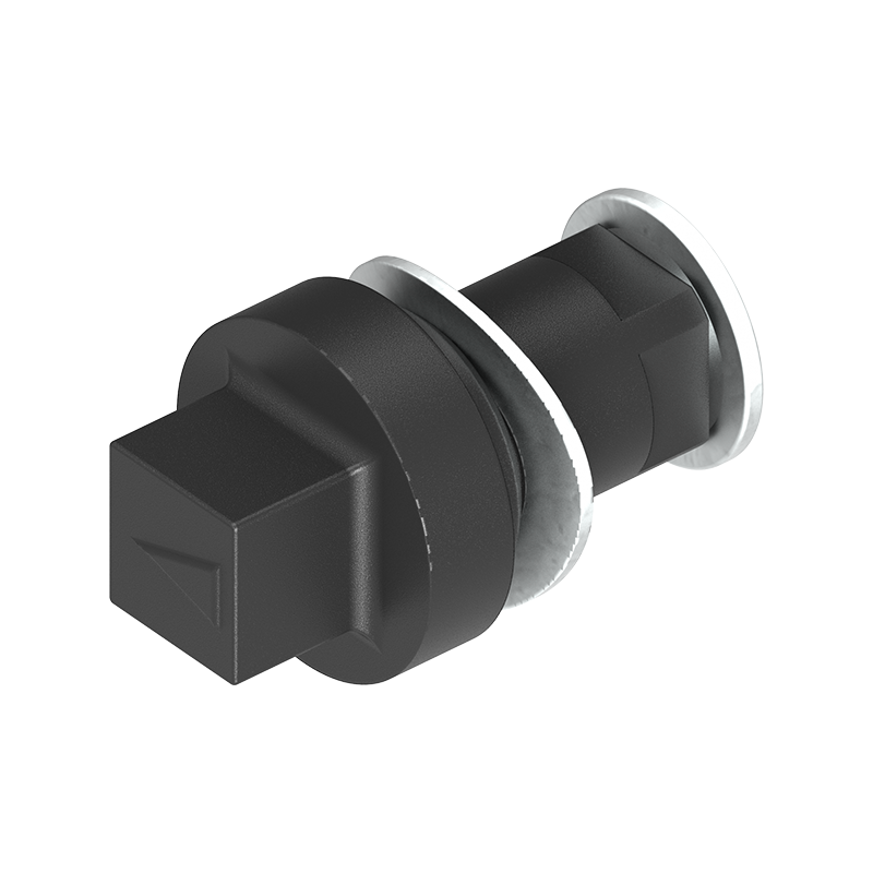 Insert, square 8, glass fiber reinforced polyamide