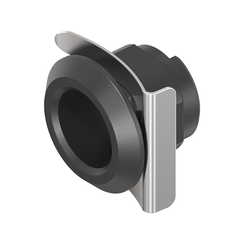 Housing, standard, glass fiber reinforced polyamide, D=28, GH=18, plate thickness=1,5-2 mm