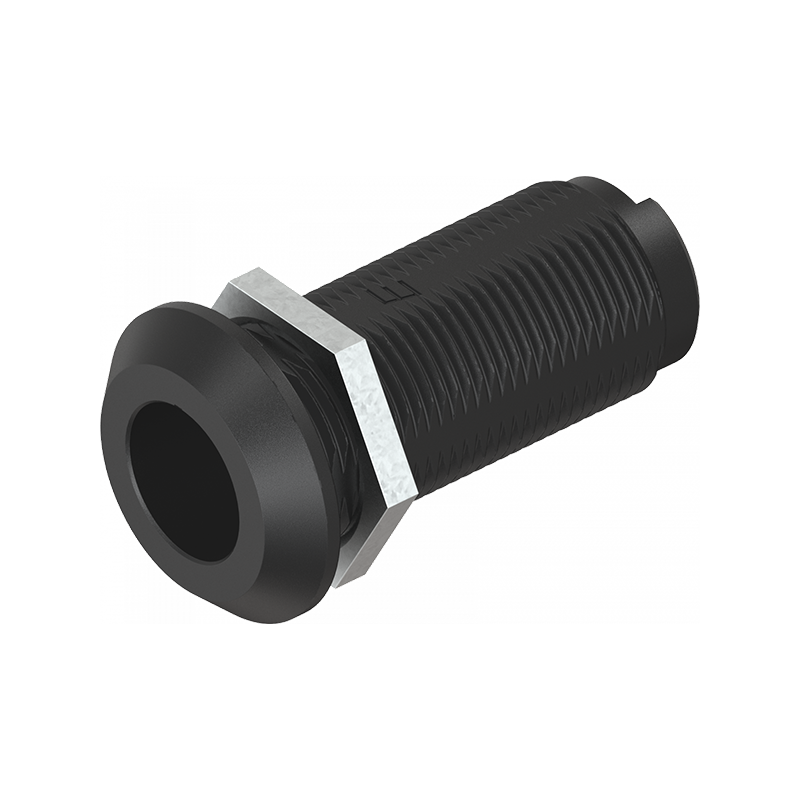 Housing, standard, glass fiber reinforced polyamide, D=32, GH=50, plate thickness=1,5-40 mm