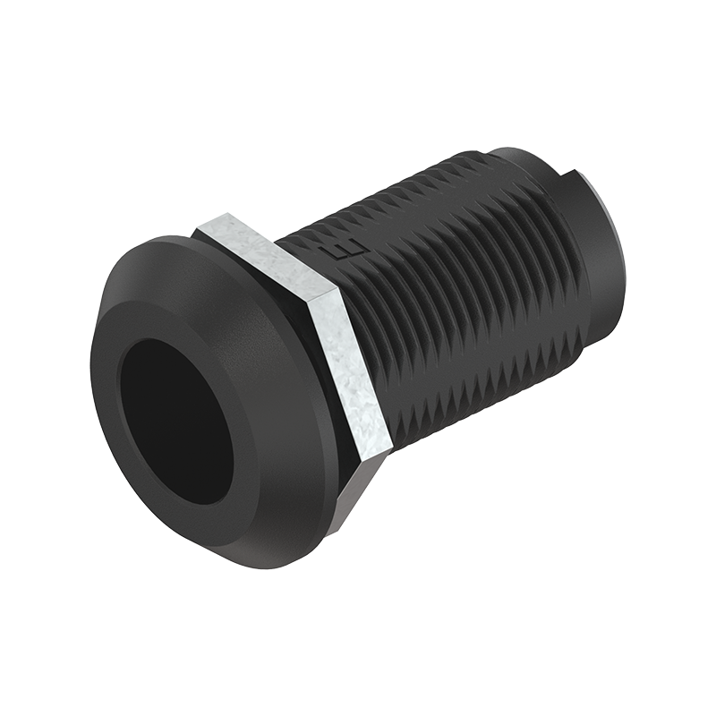 Housing, standard, glass fiber reinforced polyamide, D=32, GH=40, plate thickness=1,5-30 mm