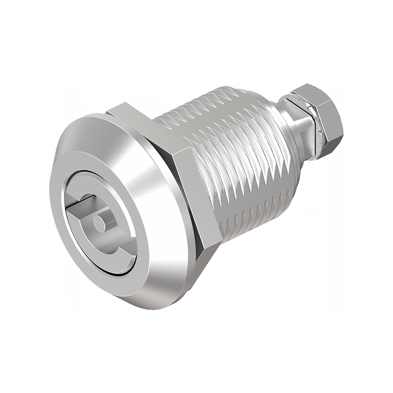 Compression latch, insert 90°, acid proof stainless steel, DIN 3, stroke=6mm, not adjustable, plate thickness=1,5-20mm