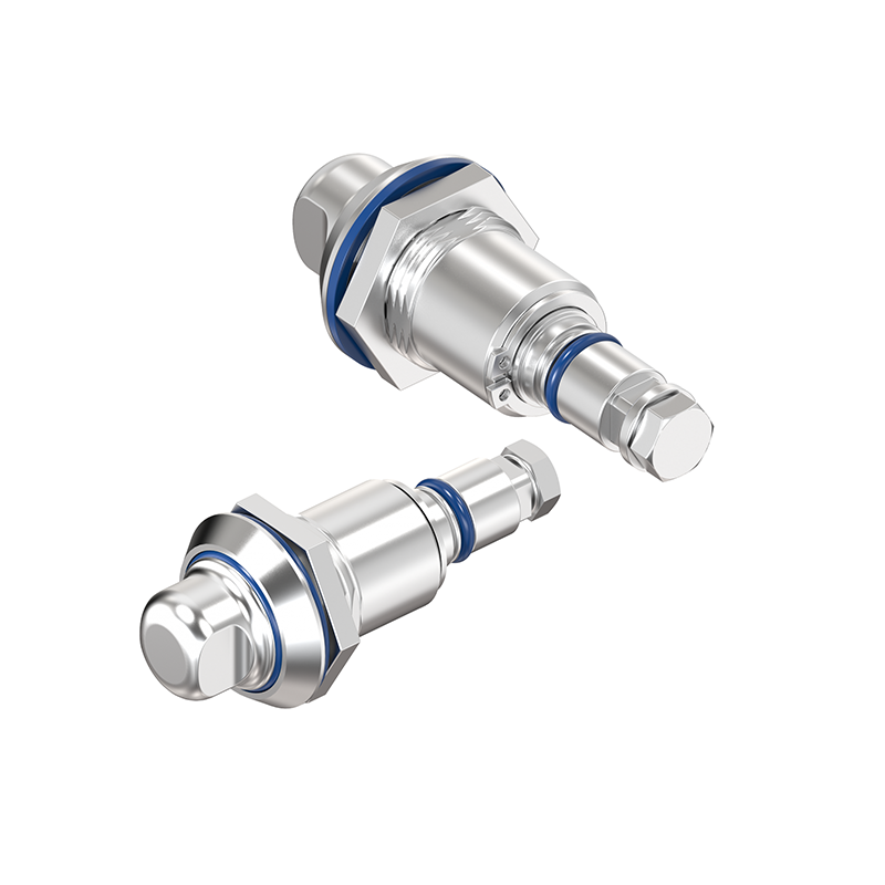 Hygienic Latch, acid proof stainless steel, D=30mm, GH=43mm, plate thickness=1,2-6mm