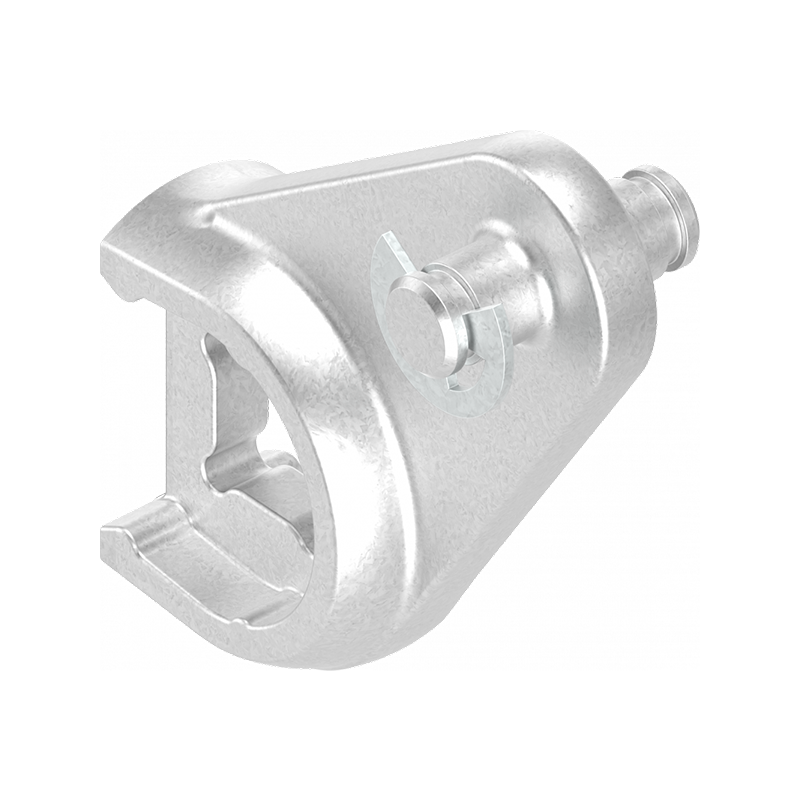 Rod control adapter for cam, die-cast zinc, offset=0, stroke=