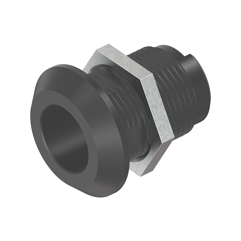 Housing, standard, glass fiber reinforced polyamide, D=32, GH=30, plate thickness=1,5-20 mm