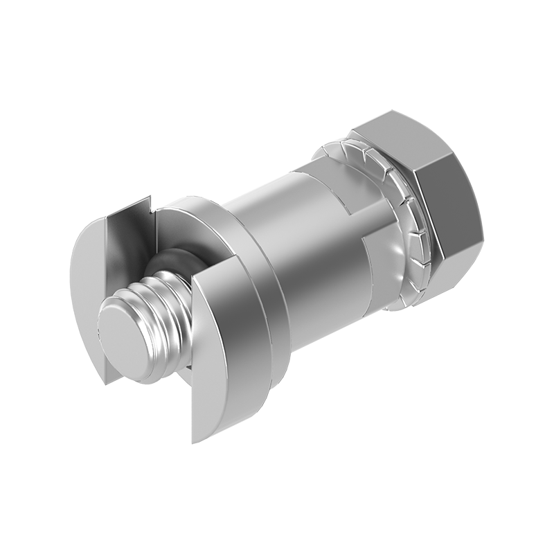 Adapter, stainless steel, GH=30mm