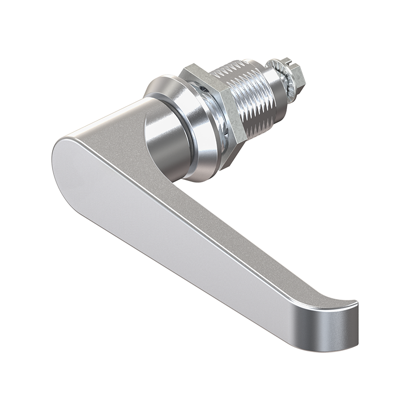 Housing with L-handle, non locking, die-cast zinc, L=105mm, GH=30mm, plate thickness=1,5-20mm