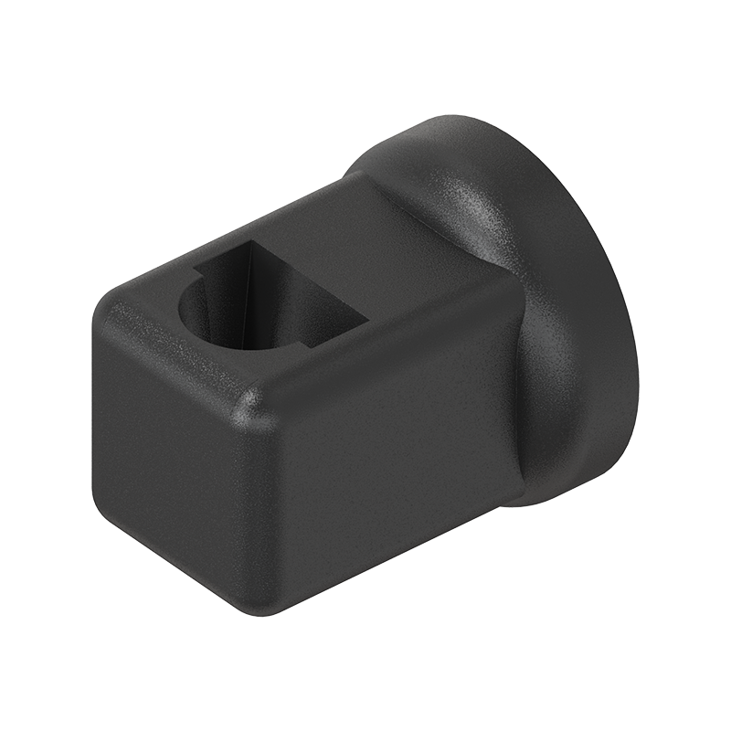 Rod guide, glass fiber reinforced polyamide, screw-on, D=8, A-dimension=20, B=32