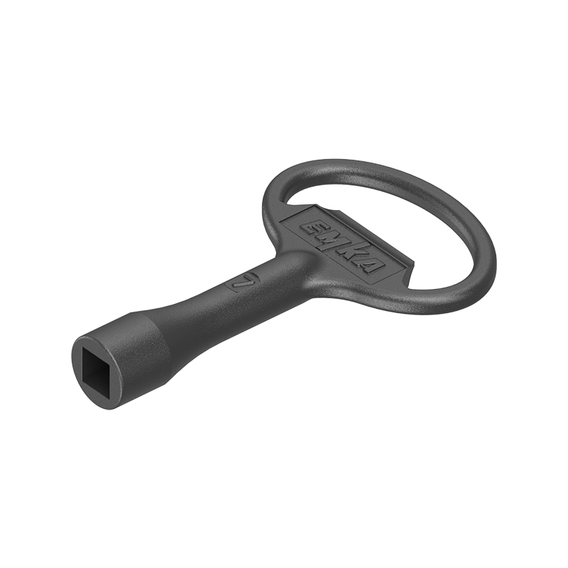 Key, die-cast zinc, square 7, L=78