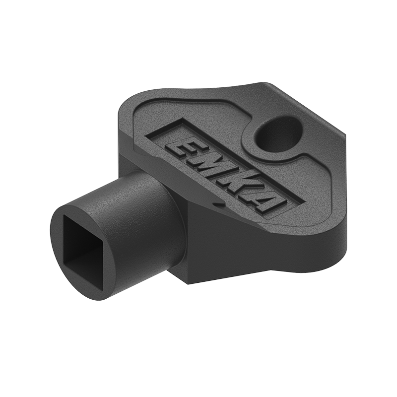 Key, glass fiber reinforced polyamide, square 8, L=39